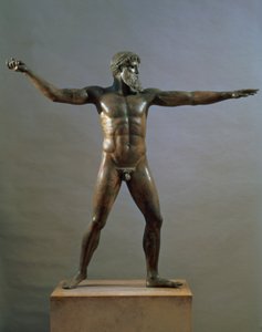 Statue av Poseidon, ca. 460–450 f.Kr. (bronse)